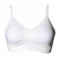Amme-BH "T-shirt bra" Hvit